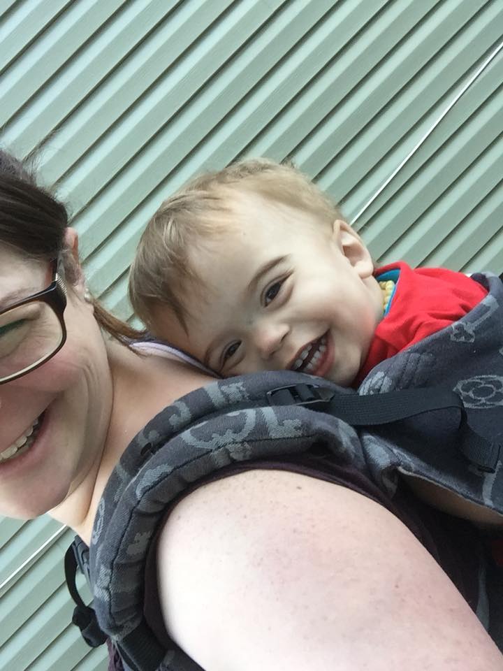 Babywearing is My Super Power Over PPD