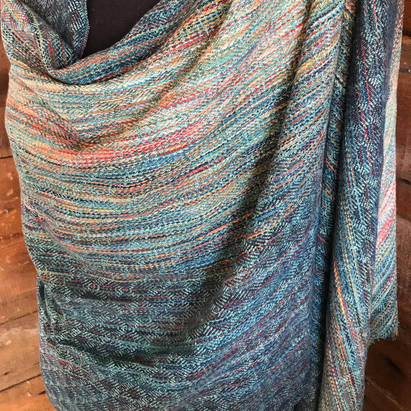 Handwoven Fabric - Carry Om - Through The Looking Glass